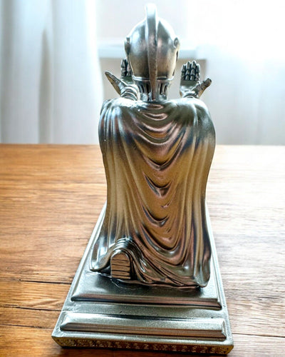 Cavaliere Supporto Cavaliere per telefono o penna, possibilità di personalizzazione con incisione per regalo