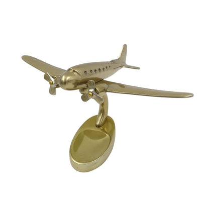 Großes Metallmodell eines zweimotorigen Flugzeugs – 90549