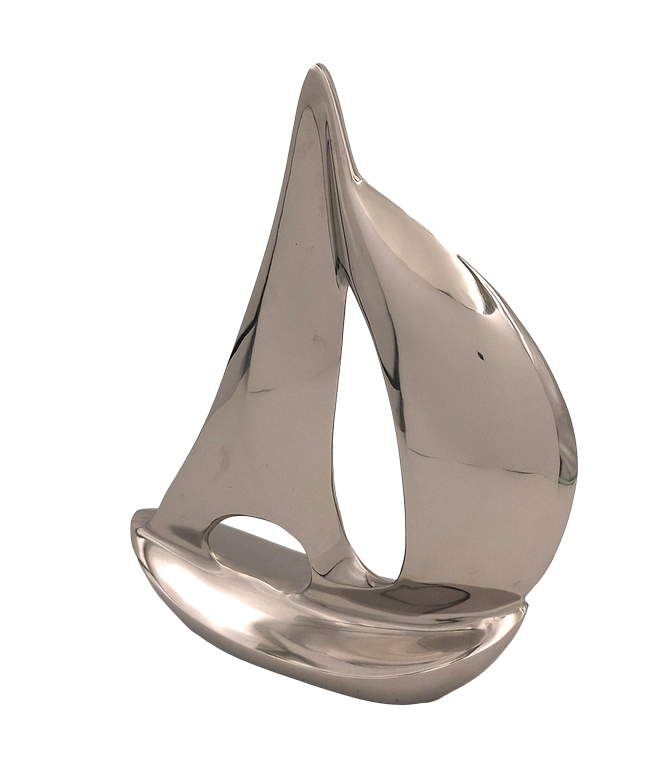 Großes Yachtmodell - Metall - 36cm - N-1647