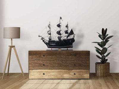 Black Pearl Modell eines Piratenschiffs – Länge 89cm – BP80R