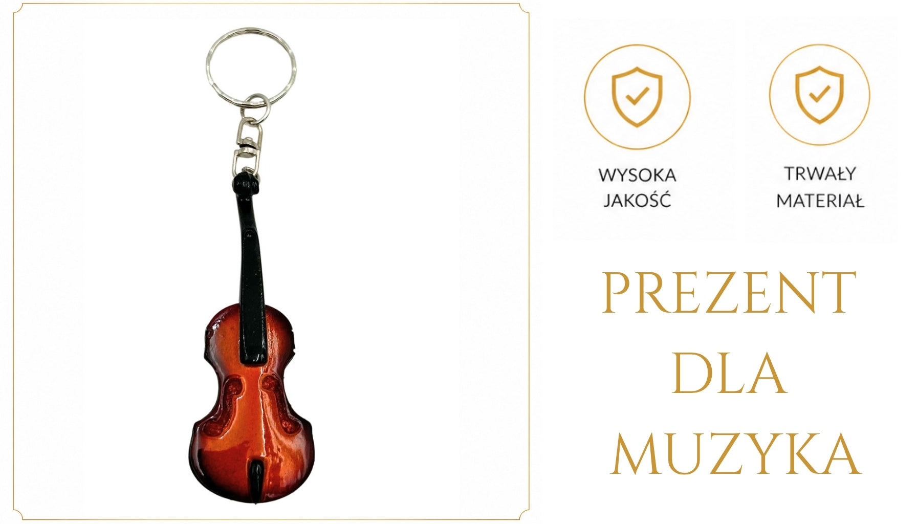 Schlüsselanhänger Violine - ECK-0887