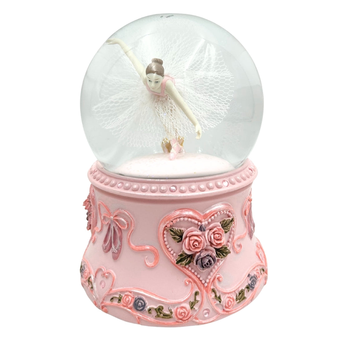 Dancing Ballerina Music Box in a Glass Ball 15cm – MG-963