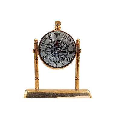 Maritime Tischuhr aus Messing– NC2963