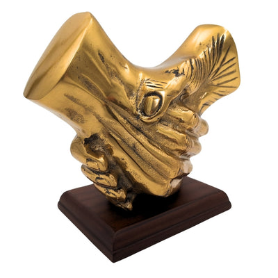 Statuetta decorativa Stretta di mano – Simbolo di accordo - DD-20DA