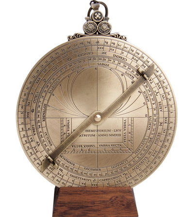 Grande astrolabio Hartmann in ottone - replica - H37