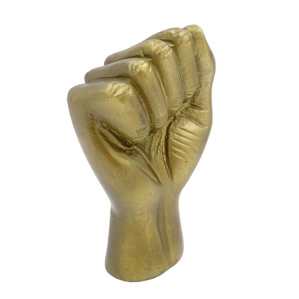 Geballte Faust, dekorative Aluminiumfigur 18cm - 20755-18
