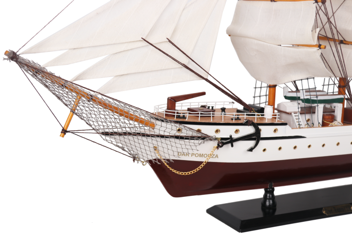 Modell des Segelschiffs Dar Pomorza 80cm - DARPOM80
