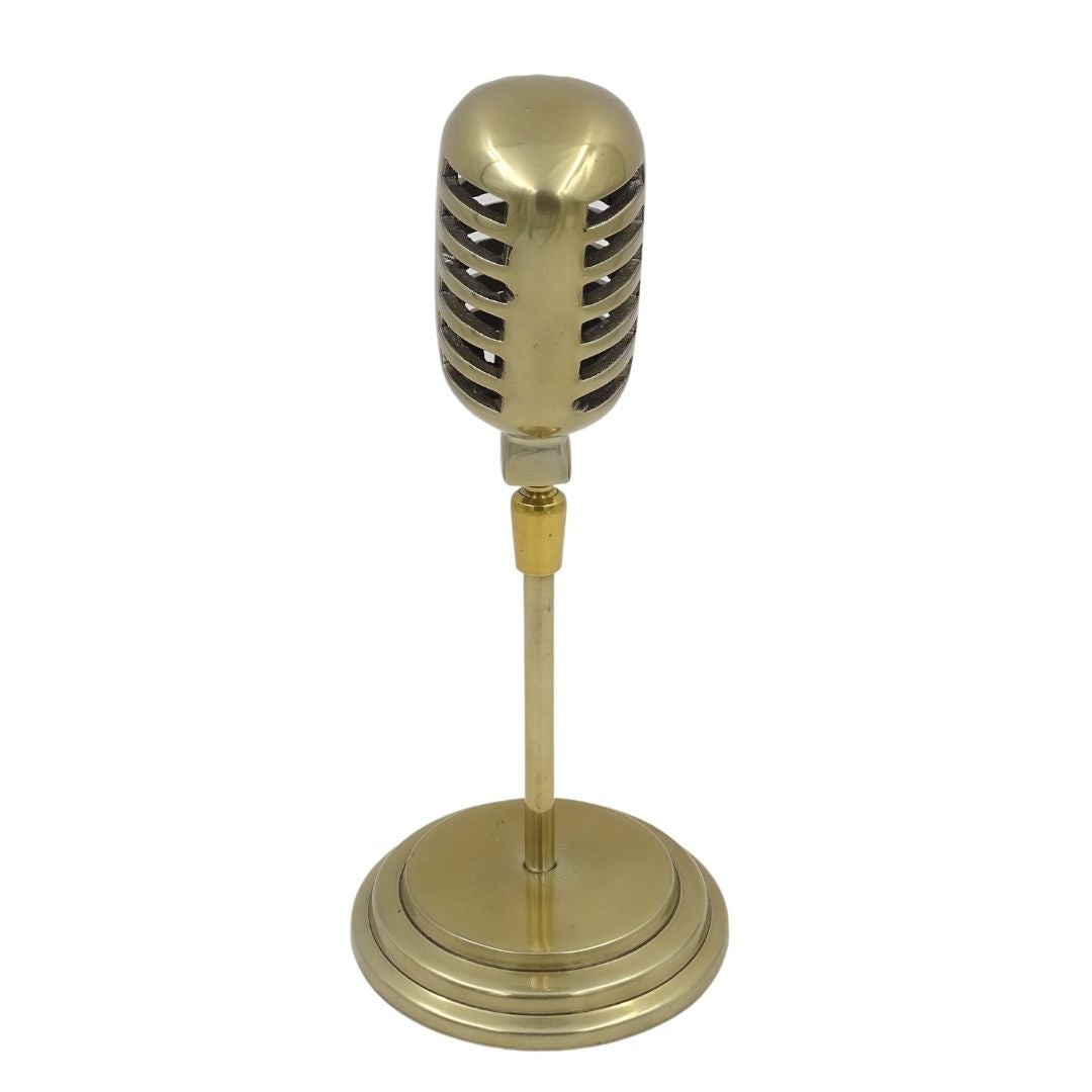 Retro-Mikrofon-Statuette – 92715B