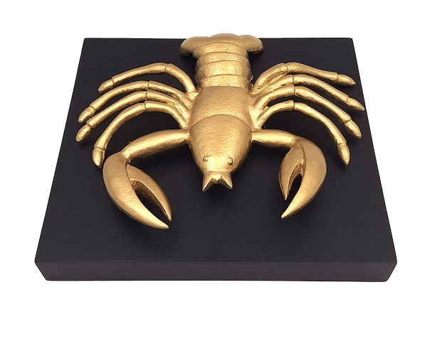 Krebs - goldene Dekofigur – CAN2