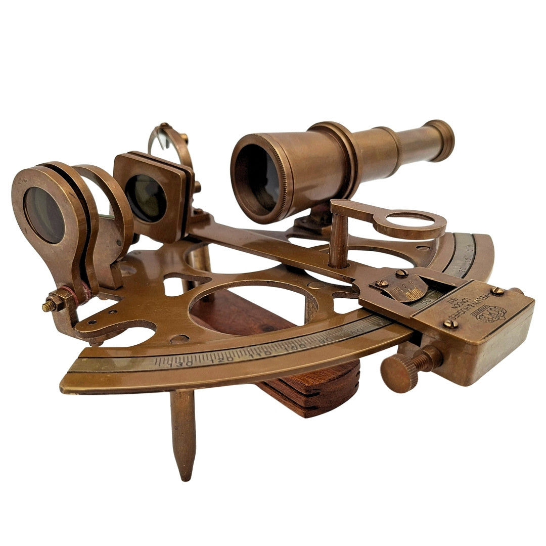 Grand sextant en laiton – cadeau pour marin - NSHB
