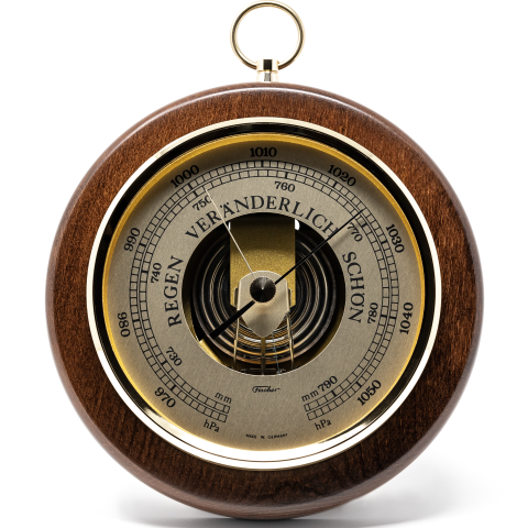 Round Barometer 1436R-12 Fischer