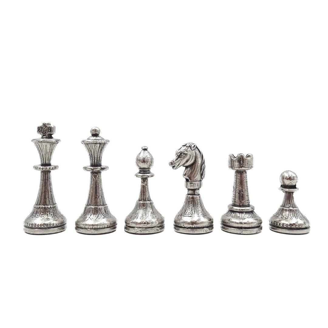 Échecs exclusifs en métal Italfama 28x28 cm – N035