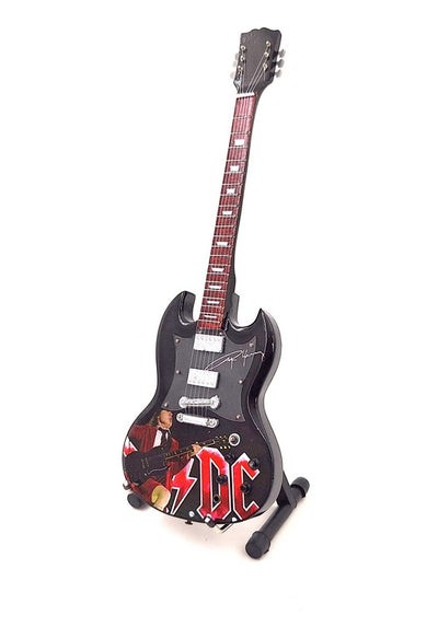 Mini-Gitarre - 24,5 cm – im Stil von Angus Young – MGT-8518