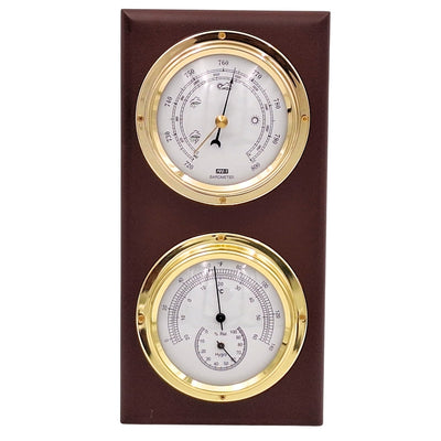Wetterstation Thermometer Barometer Hygrometer Groß Analog - 30.3915A