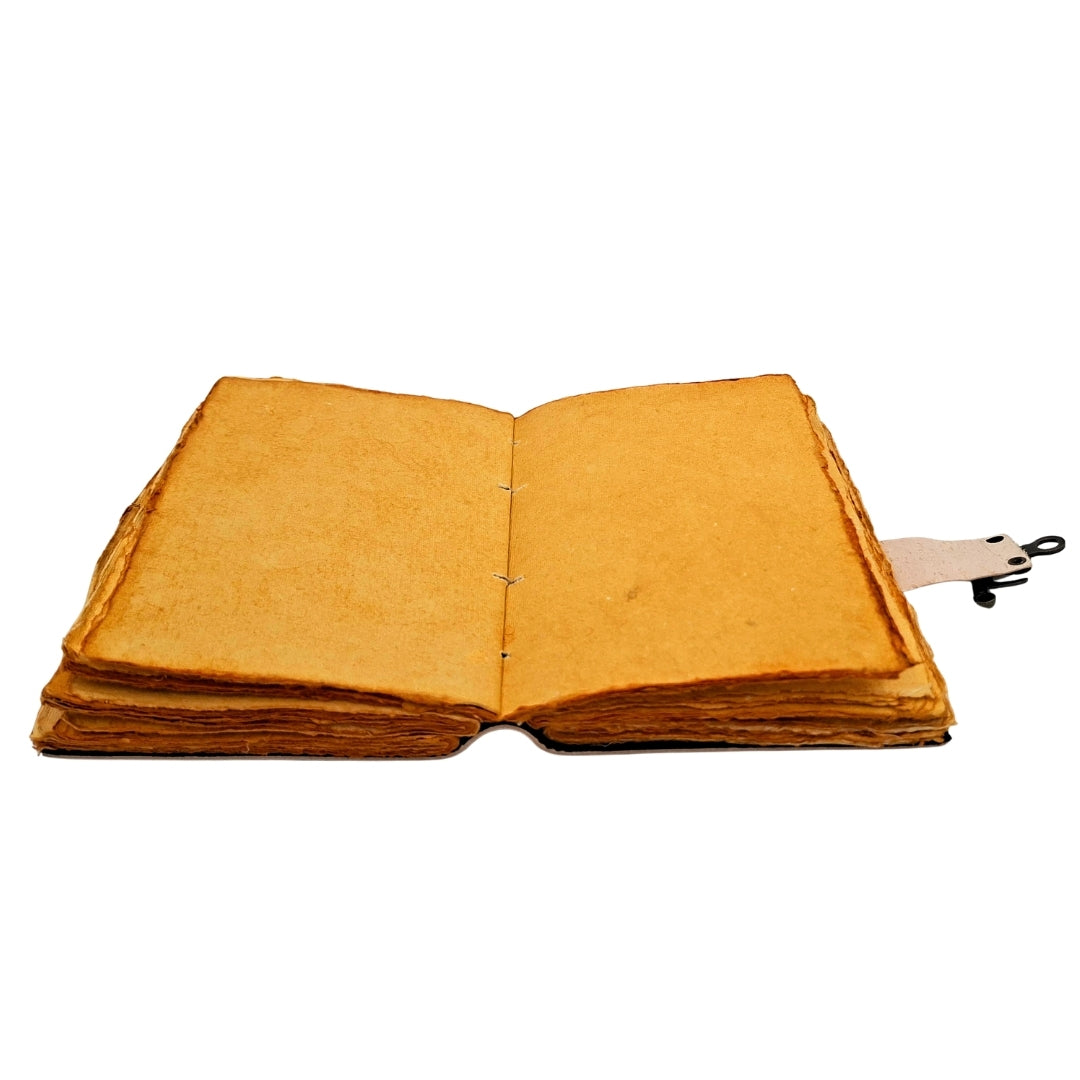 Vintage-Retro-Ledernotizbuch 200 Seiten - Ziegenleder - Baum des Lebens - AH18