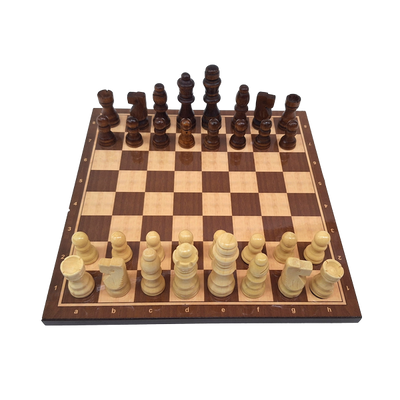 Scacchi classici in legno - 27 x 27 cm – 1050743
