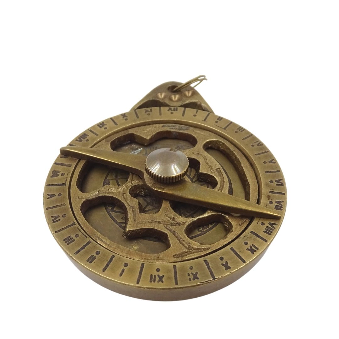 Astrolabe porte-clés en laiton – KR105