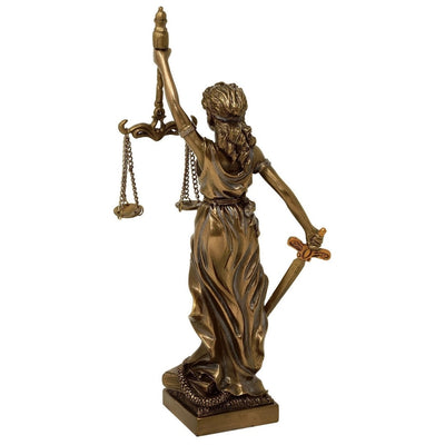 Statuetta di Temi, dea della giustizia, 20 cm - Regalo per avvocato – MC-90184