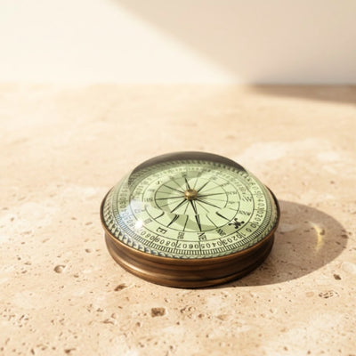 Brass Lensatic Compass – Retro Replica - NC2511