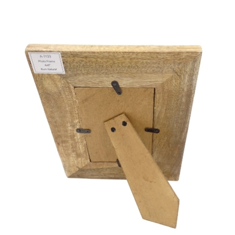 Holz-Bilderrahmen - marokkanisches Kleeblatt - A-1133 - Fotoformat 15 x 10 cm