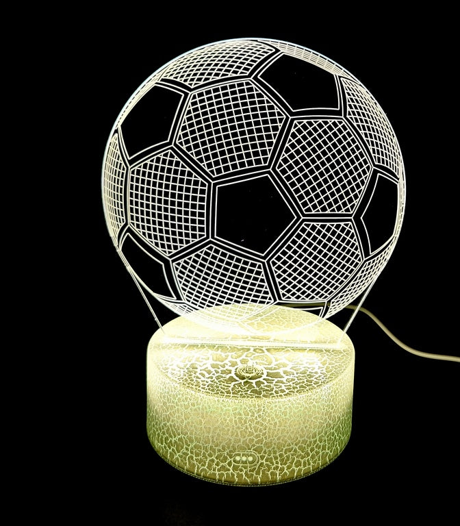 Football Night Light - Gift Gadget for a Footballer - 3 Colors - P107