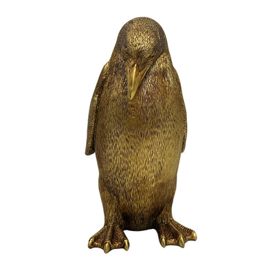 Statuetta decorativa Pinguino dorato Altezza 20,5 cm – 3989FJZ