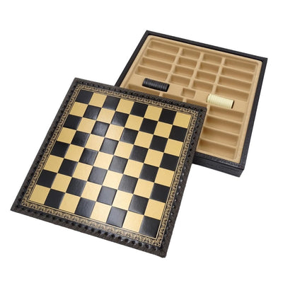 Échecs exclusifs en laiton Italfama 28x28 cm – N001