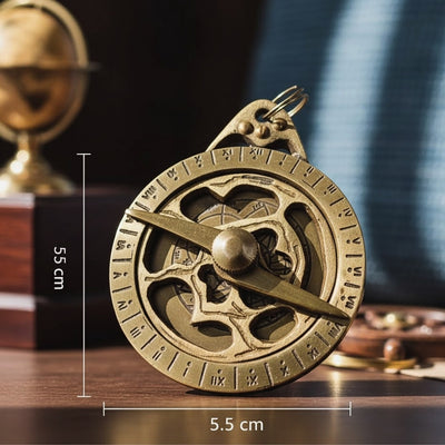 Astrolabe porte-clés en laiton – KR105