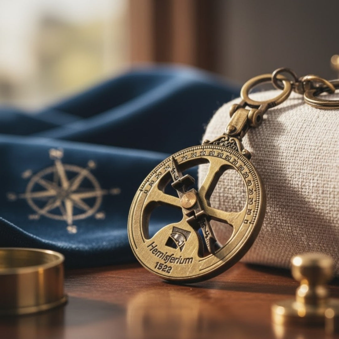Maritimer Schlüsselanhänger Astrolabium - H82