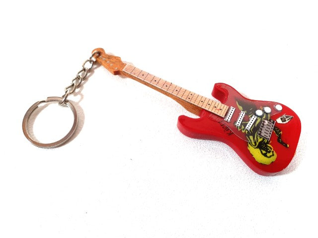 Porte-clés guitare dans le style d’Iron Maiden – Eddie – Tribute EGK-0900