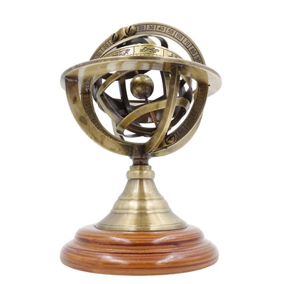 Astrolabe en laiton 14cm - NC1911