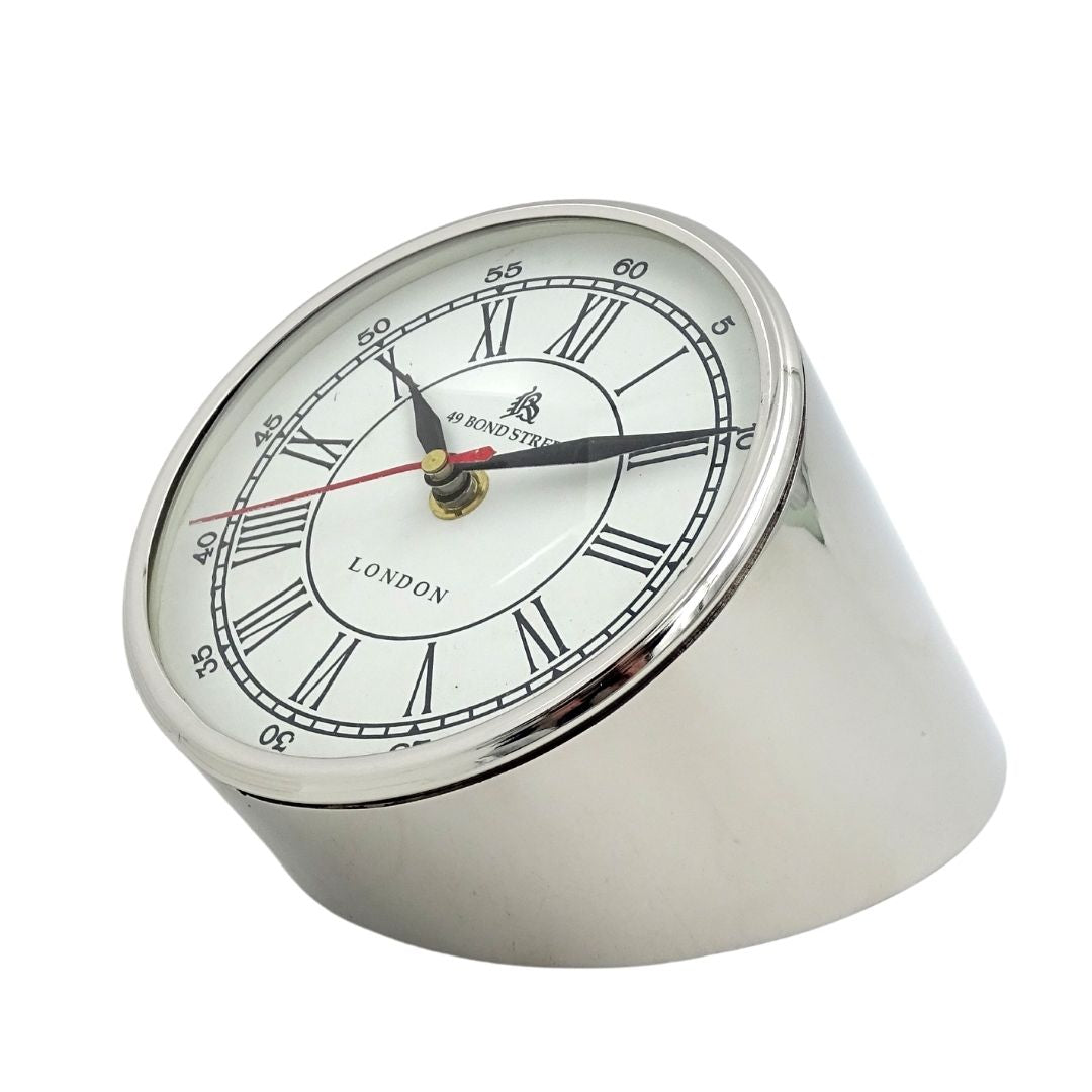 Metall-Schreibtischuhr CLK-0212