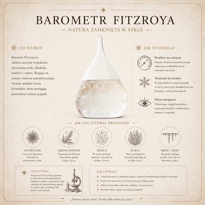 Fitzroy Storm Glass Globe Barometer - Desk Decoration Gadget - BAW11003