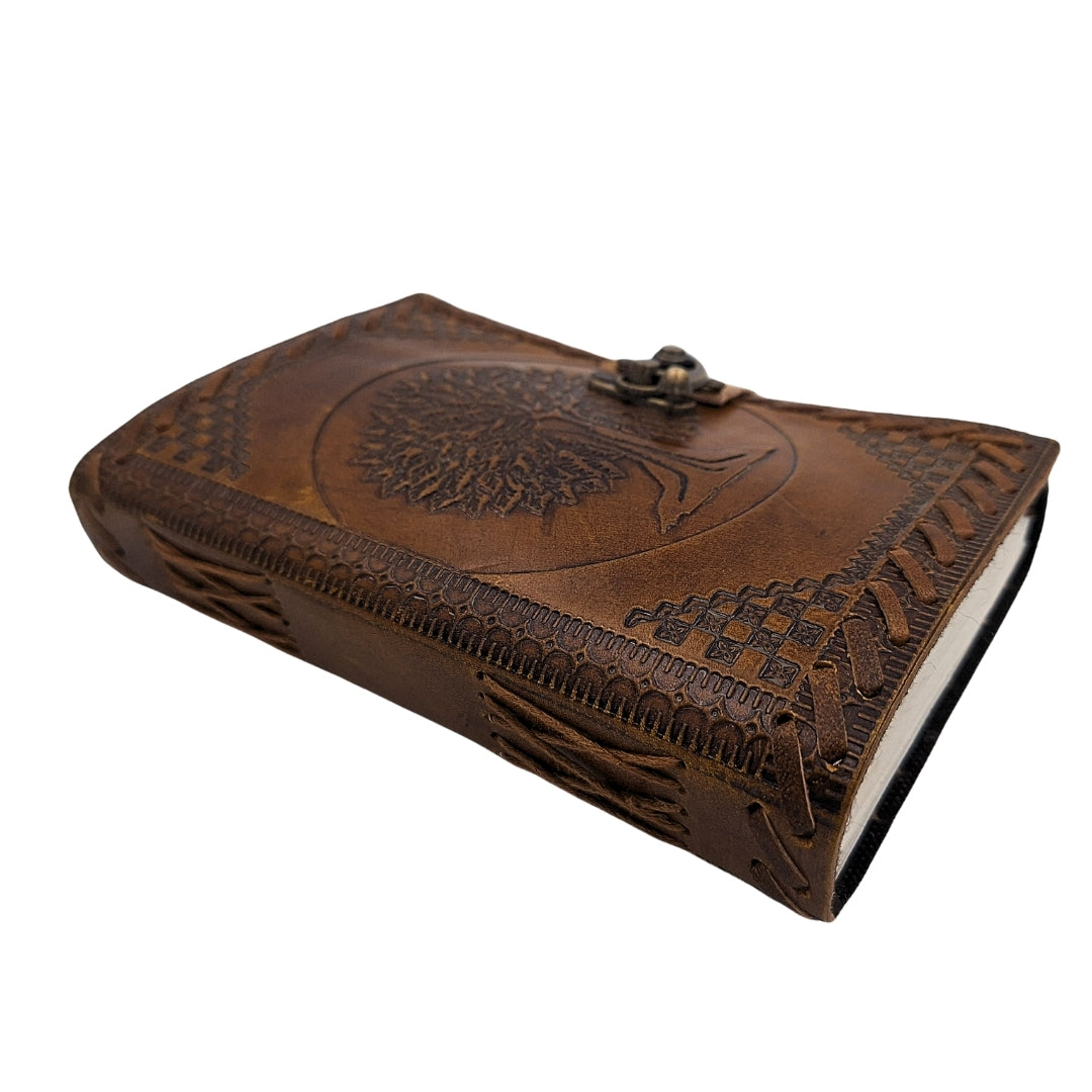 Taccuino in pelle vintage rétro 200 pagine – Albero della Vita - AH01