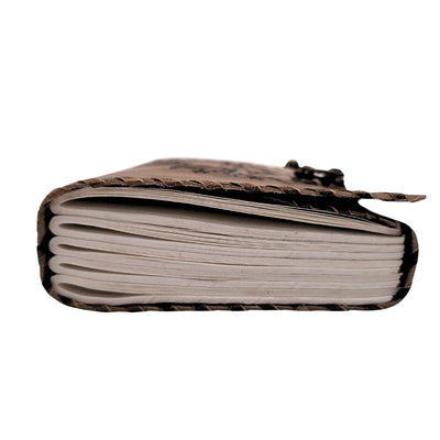 Taccuino in pelle rétro 200 pagine Sole e Luna 200 pagine - AH05