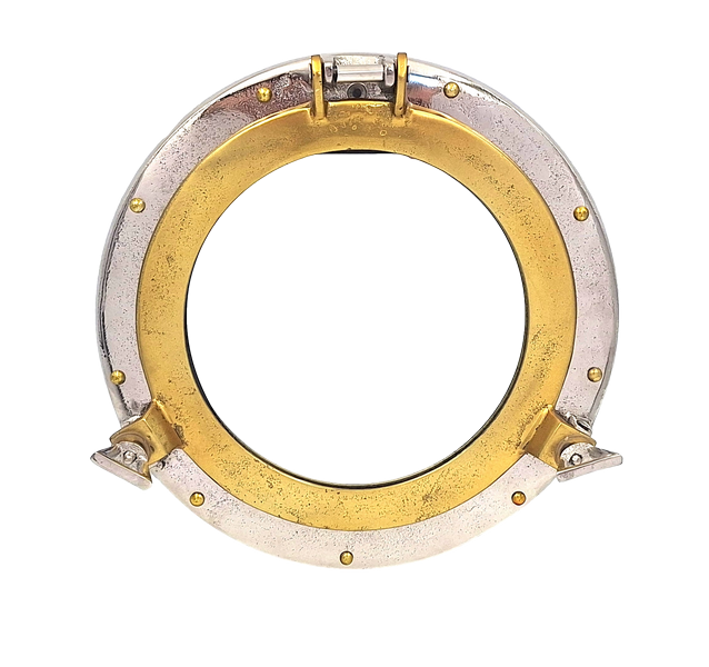 Hublot - Miroir - Diamètre 28cm - N-0268C