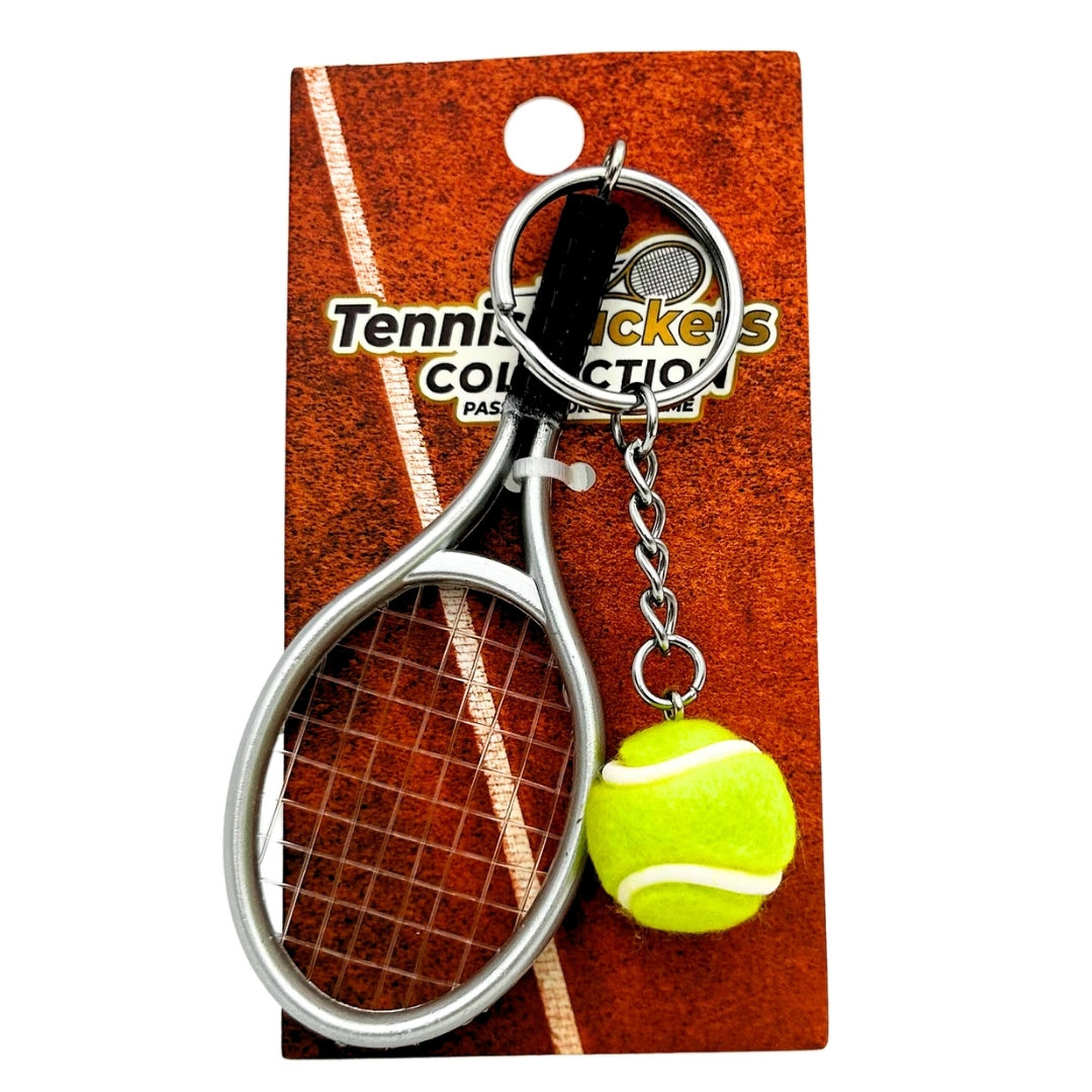 Sport-Schlüsselanhänger Tennisschläger – Geschenk für Tennisspieler - TRK-004