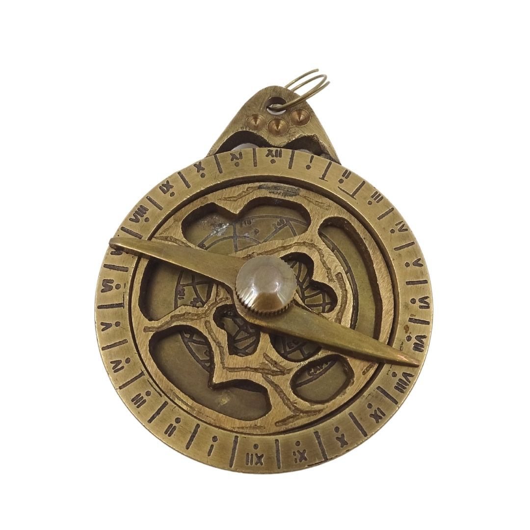 Astrolabe porte-clés en laiton – KR105