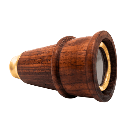 Retro-Fernrohr aus Messing und Holz – HT021