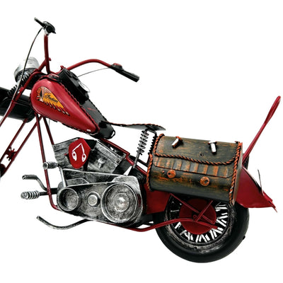 Grand modèle en métal de moto classique - 040SMT