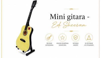 Mini-Gitarre - Ed Sheeran 27,5 cm - MGT-7894