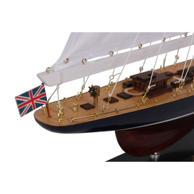 Maquette réplique du yacht Endeavour hauteur 70cm – END