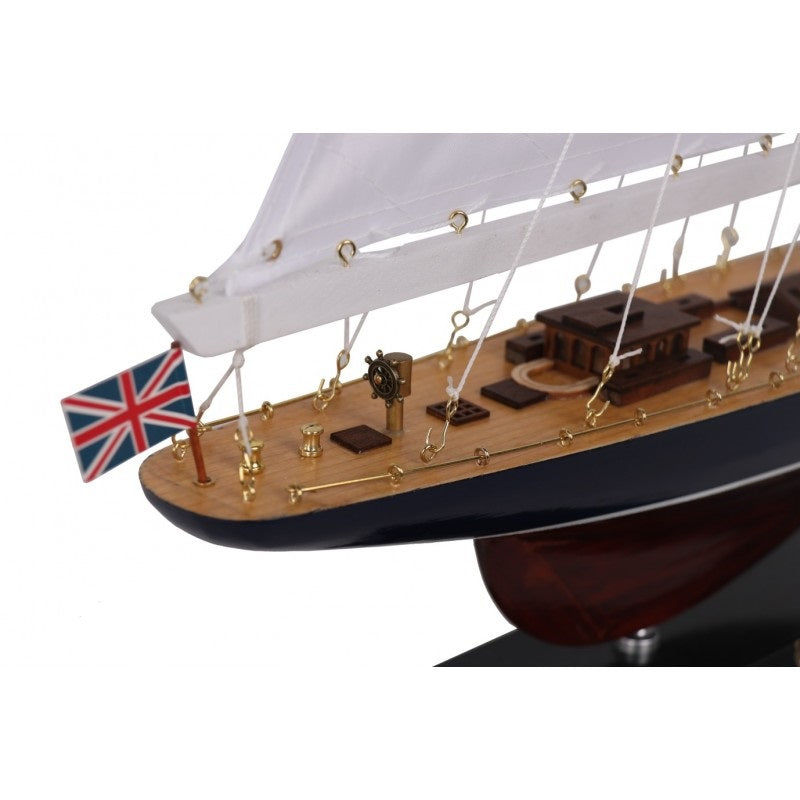 Maquette réplique du yacht Endeavour hauteur 70cm – END