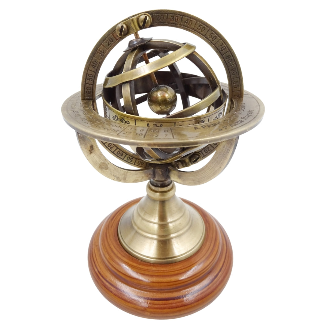 Astrolabe en laiton 14cm - NC1911