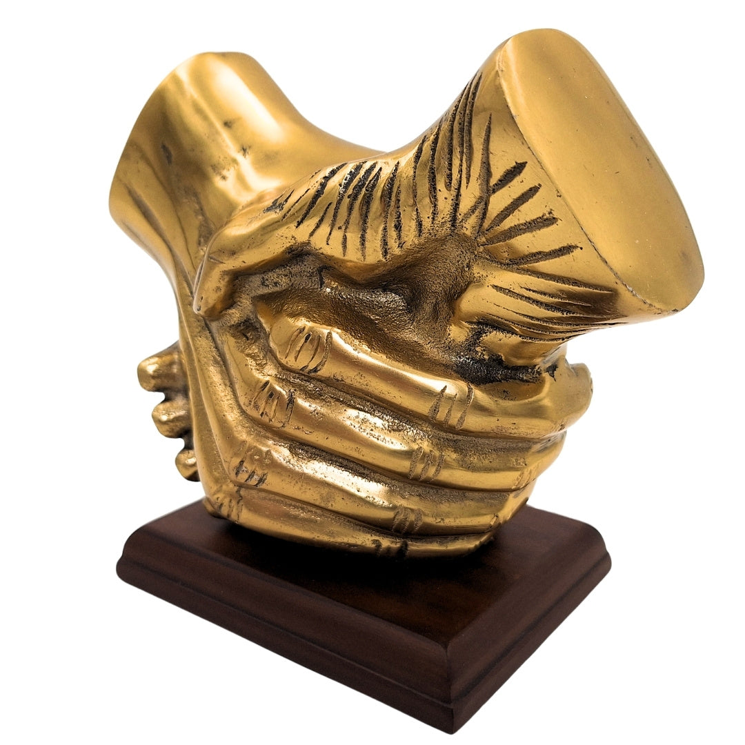 Statuetta decorativa Stretta di mano – Simbolo di accordo - DD-20DA