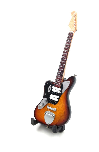 Mini guitar 15cm - BMG-034 in the style of Kurt Cobain