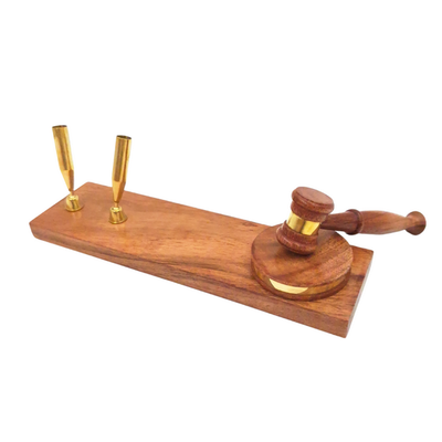 Richterhammer - Stiftehalter - Geschenk für Anwalt – DNU-023