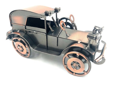 Modello metallico di automobile retrò, decorazione vintage - Q87