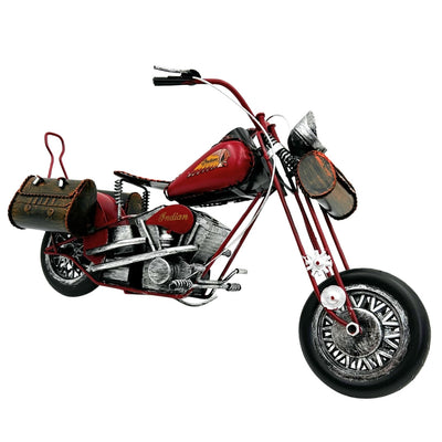 Grand modèle en métal de moto classique - 040SMT