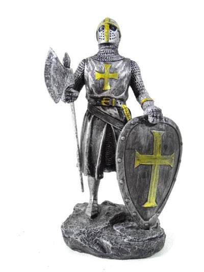 Knight - Crusader - Decorative Figurine - Height 18cm - MC-23079